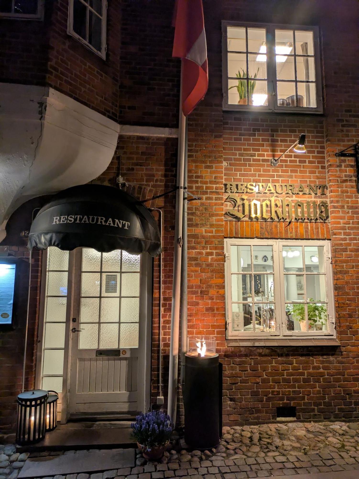 Отель Restaurant Backhaus Рибе Экстерьер фото
